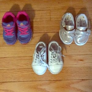 3 pair 6T shoe bundle